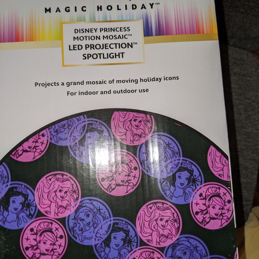 Disney Princess LED projection light